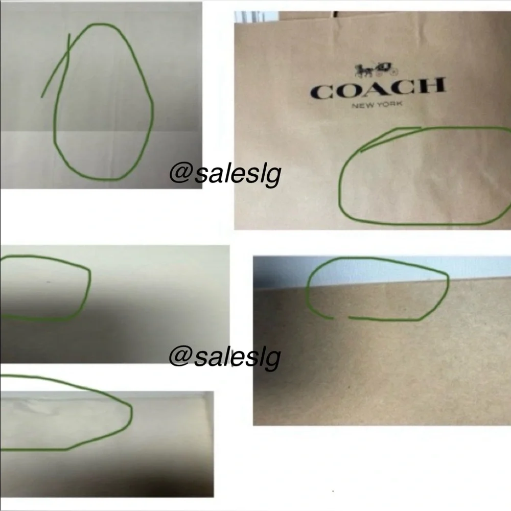 Coach Packaging Supplies extra small-sized packaging for medium-small wallets